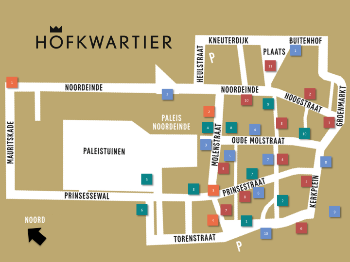 Wandelroutes Hofkwartier