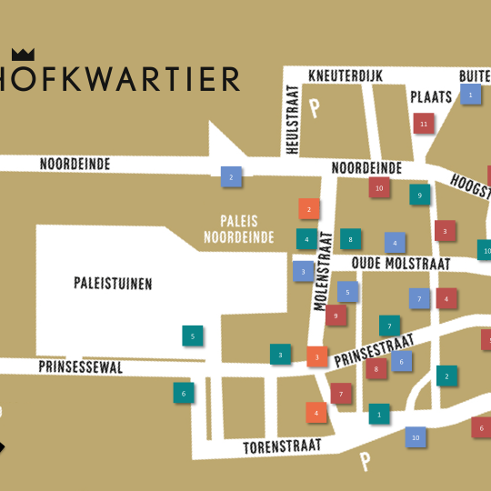 Wandelroutes Hofkwartier